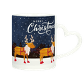 Tasse mit herzförmigem Henkel (Weihnachten) 5