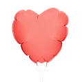 Mini-Luftballon Herz 1