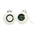 Weihnachtskugeln mit Logo 2