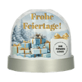 Schneekugel mit Logo 1