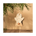 Weihnachtsengel-Anhänger mit Blumenbombe 2