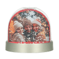 Schneekugel mit Foto 1