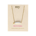 Halskette My Jewellery breite Perle & Stern 1