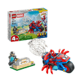 LEGO Spidey auf Motorrad vs. Rhino 1