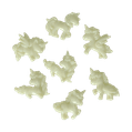 Glow in the Dark Einhorn 3D-Figuren 2