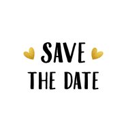 Save the Date kleine Herzen