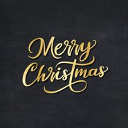 Merry Christmas Schreibschrift