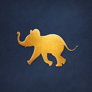 Goldener Elefant