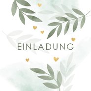 Einladung botanisch