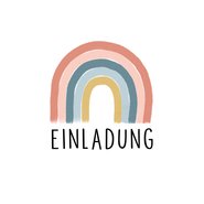 Einladung Regenbogen