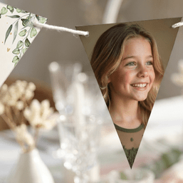 Personalisierte Fotogirlande