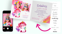 Kindergeburtstag Einladung selber machen