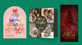 So gestaltest du deine Weihnachtskarte!