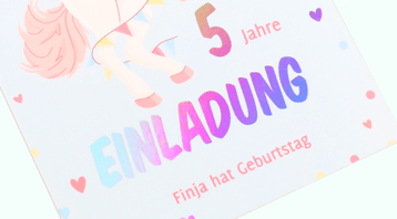 Tolle Extras für deine Kindergeburtstag Einladungen