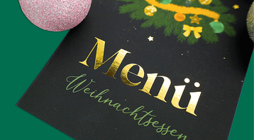 Edle Extras für deine geschäftlichen Weihnachtskarten