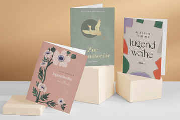 Glückwunschkarten Jugendweihe
