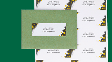 Edle Extras für deine geschäftlichen Weihnachtskarten