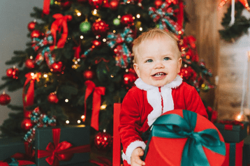 Babys erstes Weihnachten