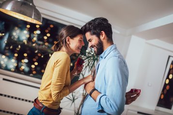 Heiratsantrag Weihnachten