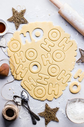 Plätzchen backen Weihnachten