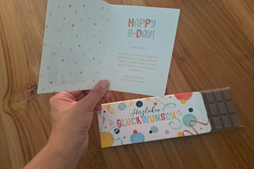 Schokolade Geburtstag