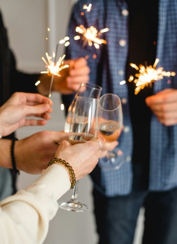 Silvesterparty Freunde