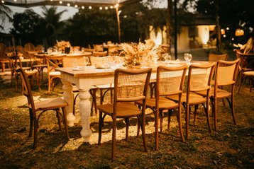 Gartenparty Tisch