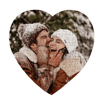 Fotopuzzle (Herzform)