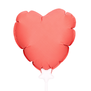 Mini-Luftballon Herz