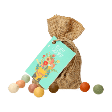 Blumenbomben ‘Du bist Gold wert’