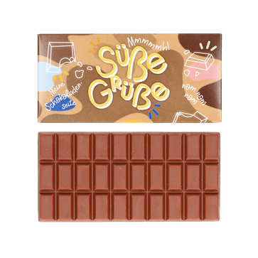 Schokolade 'Süße Grüße'