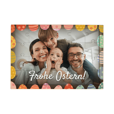 Osterpuzzle Holz (Querformat, 24 Teile)