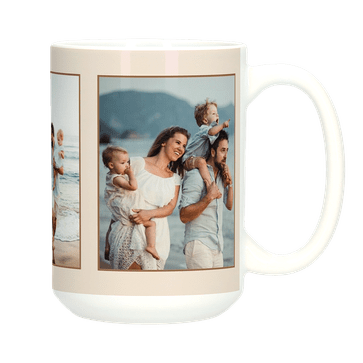XXL-Tasse mit Foto und Text