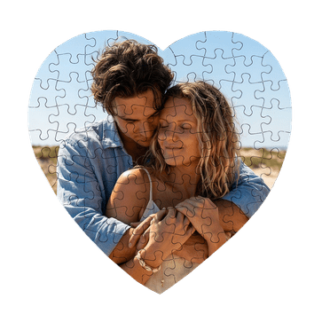 Fotopuzzle (Herzform)