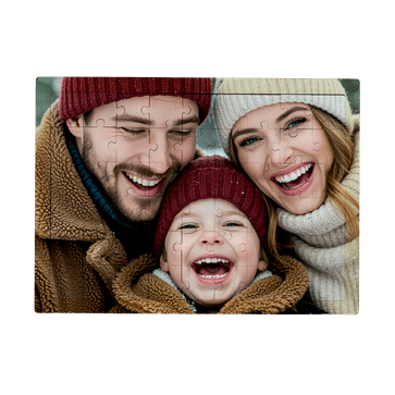 Holzpuzzle (Querformat, 54 Teile)