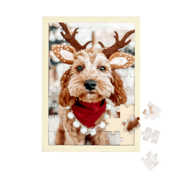 Holzpuzzle (Hochformat, 54 Teile)