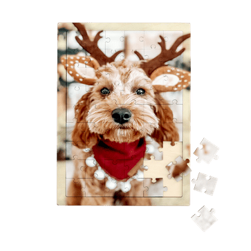 Holzpuzzle (Hochformat, 54 Teile)