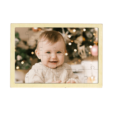 Holzpuzzle (Querformat, 24 Teile)