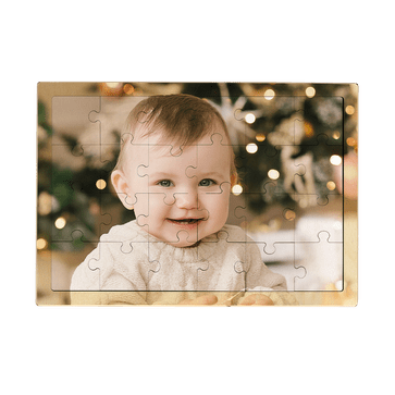 Holzpuzzle (Querformat, 24 Teile)