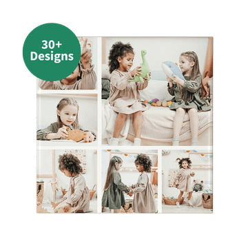 Fotofliese quadratisch