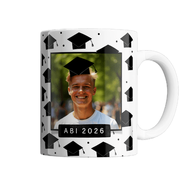 Personalisierte Tasse Abitur