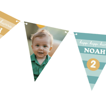 Personalisierte Wimpelketten