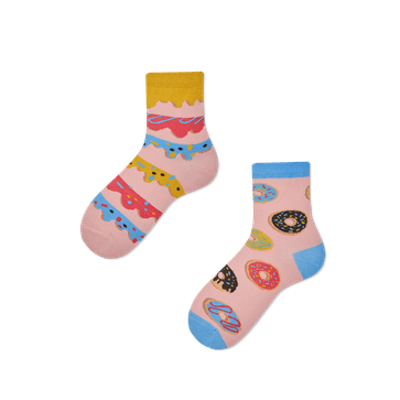 Kindersocken Donut-Motiv (31-34)