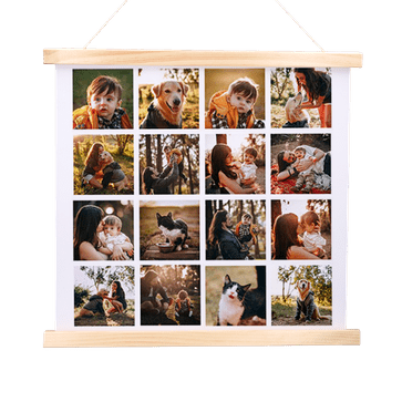 Personalisiertes Poster quadratisch
