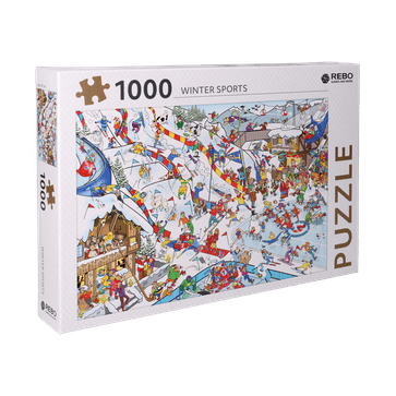 Wintersport Puzzle (1000 Teile)