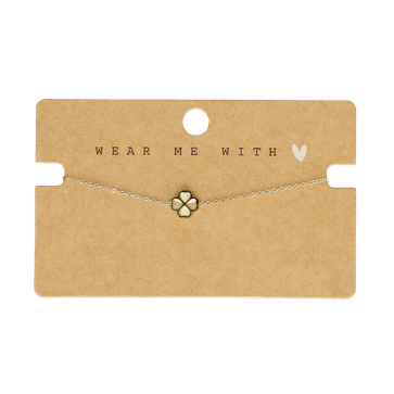 Kleeblatt Armband