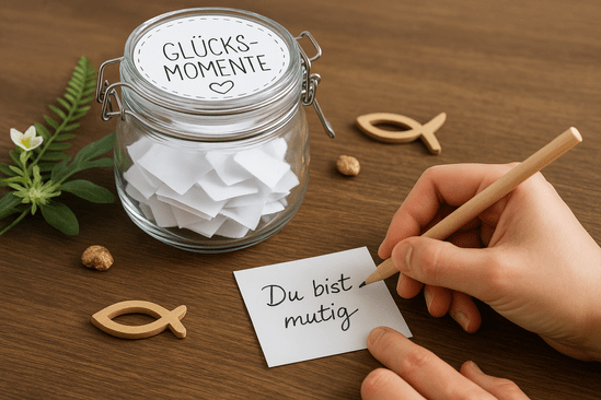 Geschenk Kommunion Glück