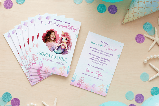 Meerjungfrauen Geburtstag