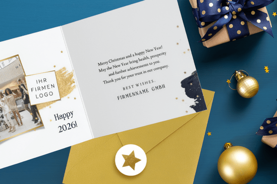 Neujahrswünsche geschäftlich