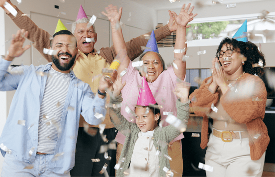 Geburtstag zu Hause feiern